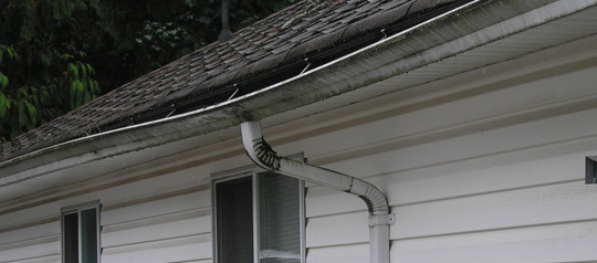 sagging gutters
